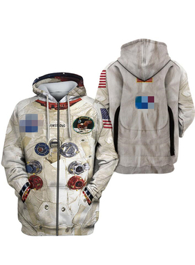 Men's digital printed slim fitting sweater数码印花修身卫衣男