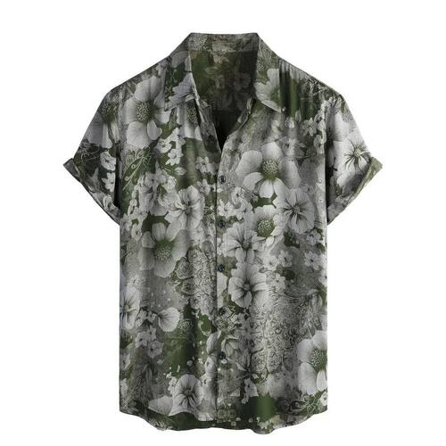 翻领卷边短袖T恤Flip collar rolled edge short sleeved T-shirt
