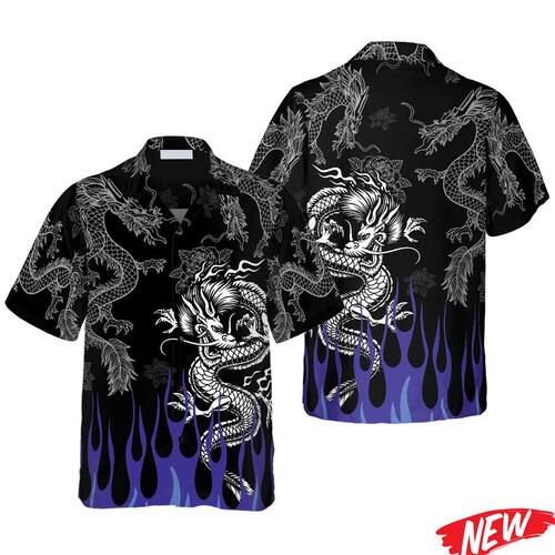 纽扣翻领印花短袖T恤Flip collar printed short sleeved T-shirt
