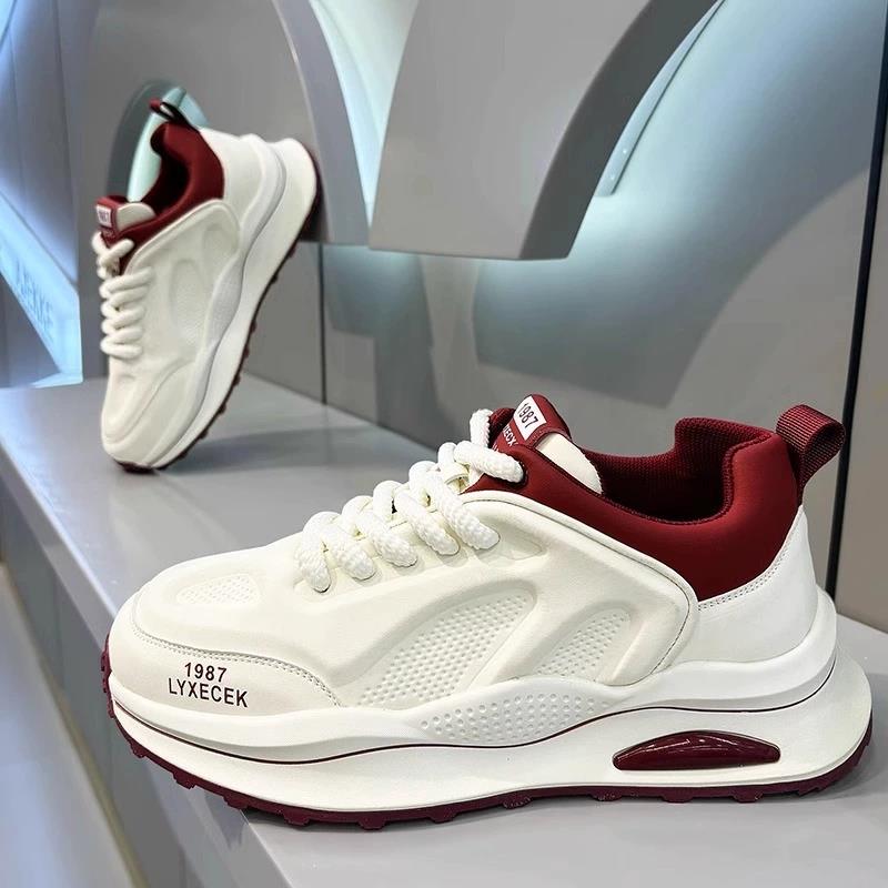 男鞋夏季2025新款潮流百搭跑步运动鞋休闲高级感小白老爹潮鞋秋季