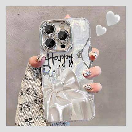 OPPOA3手机壳A2Pro自带镜头膜A1新款女oppo系列外壳reno12全包防摔11蝴蝶结10pro爆款FIND手炼X7高级感x6软壳