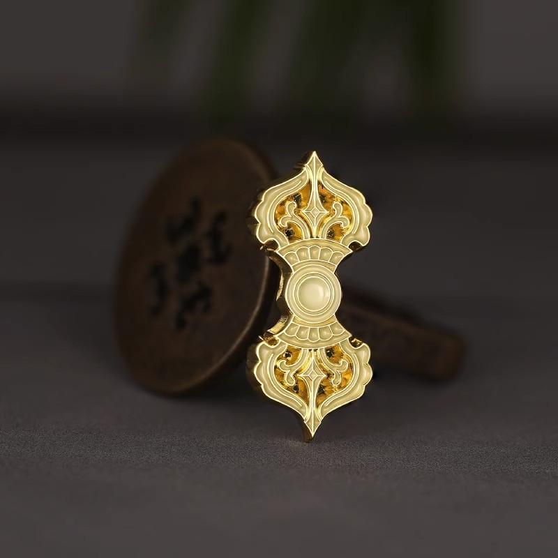 【金刚杵】胸章徽章西藏复古民族