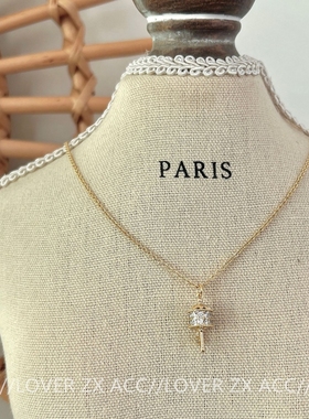 流行中国风小众高级感锆石拨浪鼓