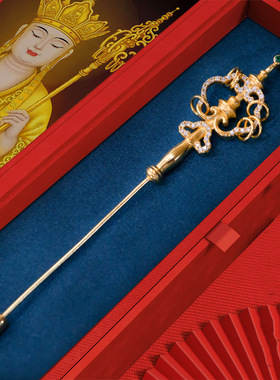 金刚萨埵绿度心胸针民族风古典时