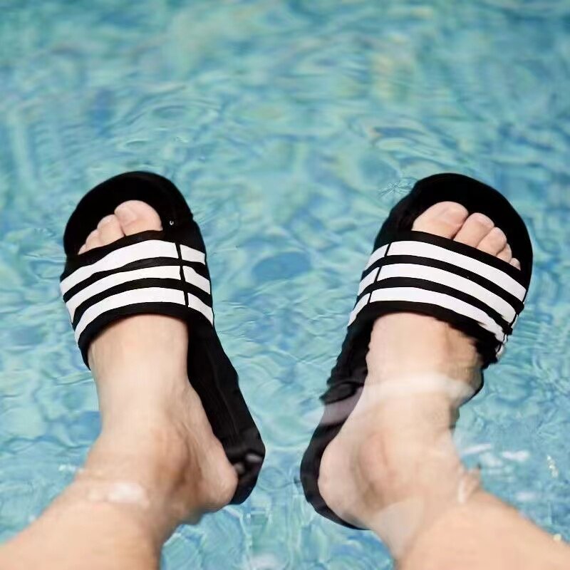 Adidas阿迪达斯男女拖鞋夏季运动户外可踩水洗澡一字凉拖G15890