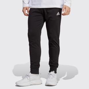 Adidas阿迪达斯男裤25春季新款休闲百搭运动裤男士束脚长裤IC9417