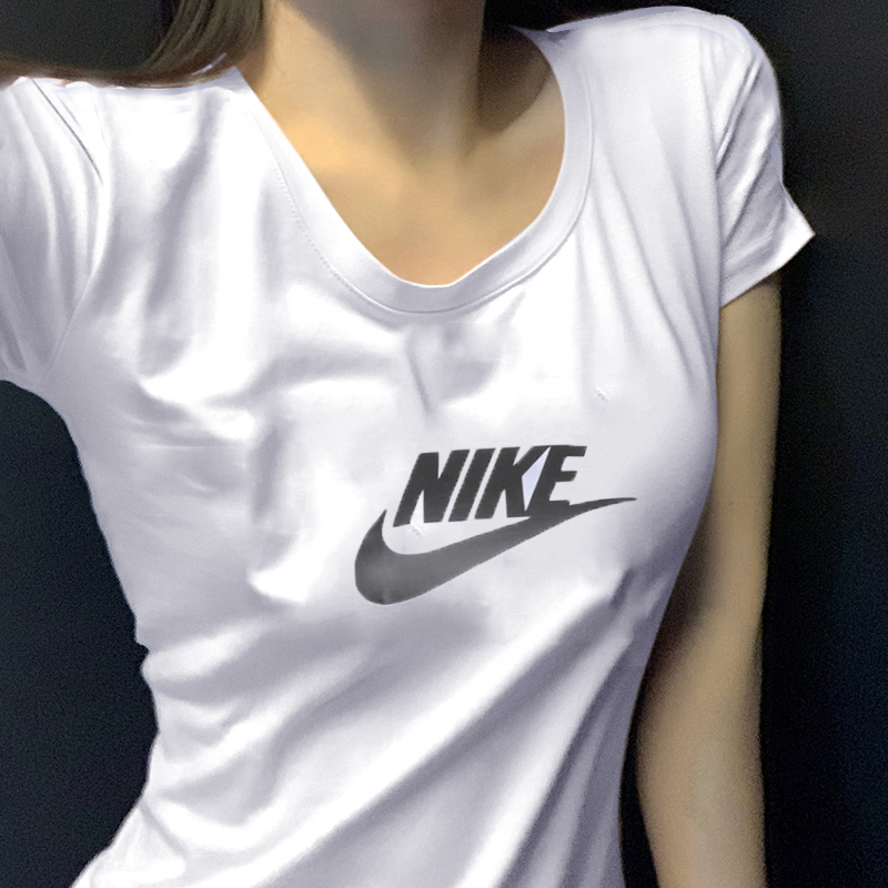 Nike/耐克短袖2025夏季新款修身显瘦T恤女纯棉透气休闲半袖DX7907