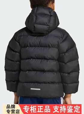 Adidas/Adidas正品2025小童反光简约运动休闲保暖棉服JM8864