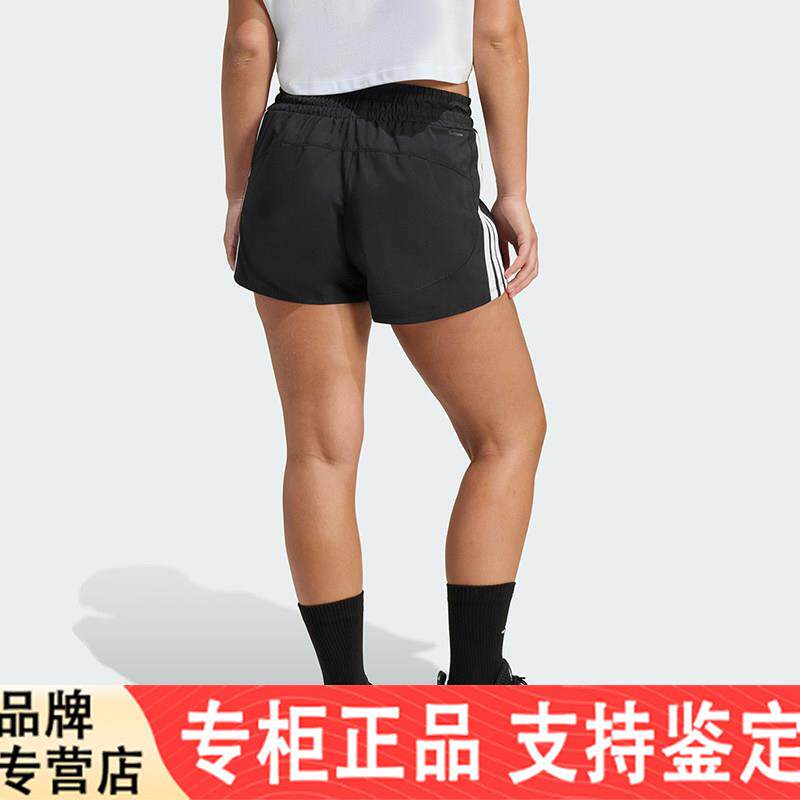 Adidas阿迪达斯2026夏季新品女士短裤运动休闲宽松舒适短裤KD7318