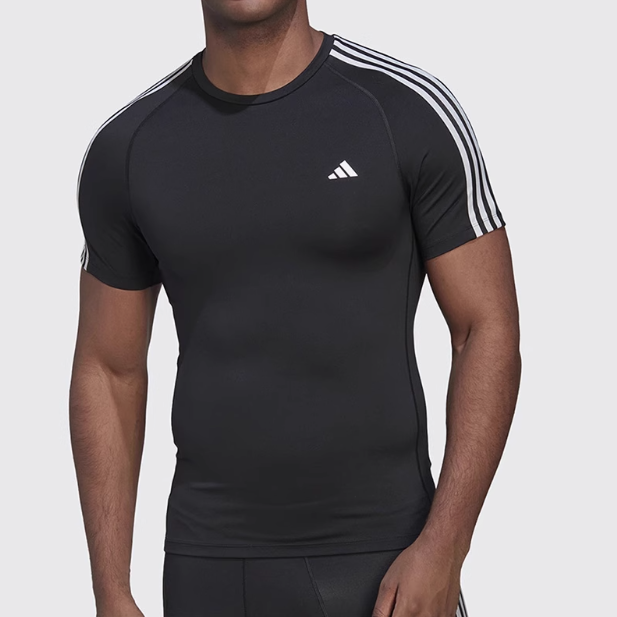 Adidas/阿迪达斯官方正品夏季新款男子运动休闲舒适短袖T恤HD3525