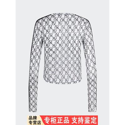 Adidas/阿迪达斯正品春季新款女士经典时尚透气修身长袖T恤JY7664