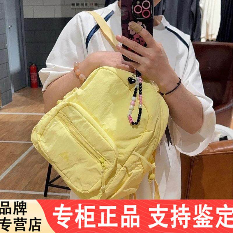 阿迪达斯双肩包男女夏季新款多巴胺运动小包大学生旅行背包KC1392