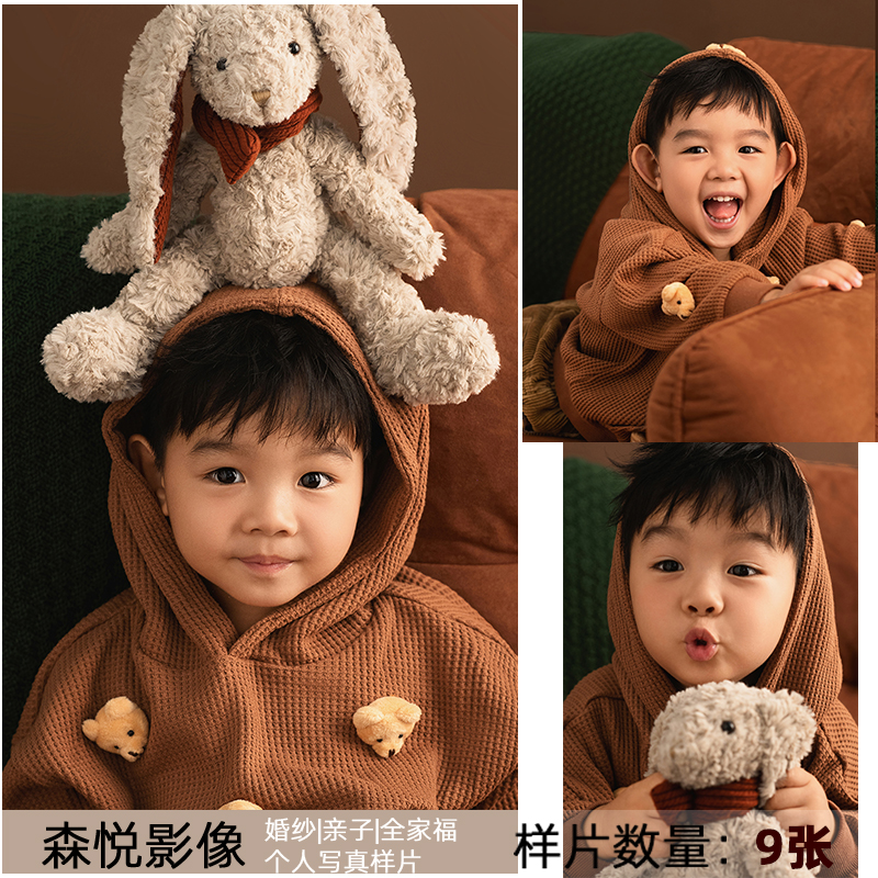 2024新款影楼工作室内景儿童主题摄影样片客样照亲图样版s168