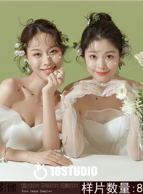 影楼工作室森系主题姐妹闺蜜照样片客样照S399