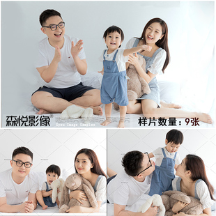 2022影楼孕妇照全家福亲子样片客样照S570