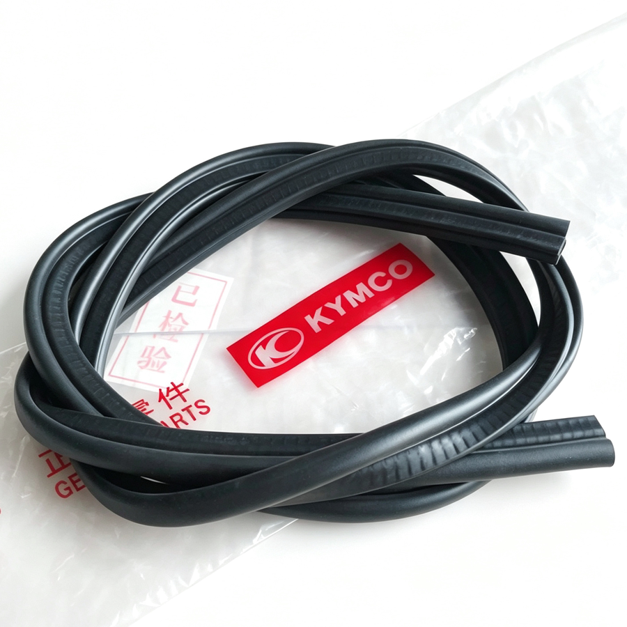光阳摩托CK300T-16 X350坐垫胶条座垫密封胶条橡胶条 - 实物图