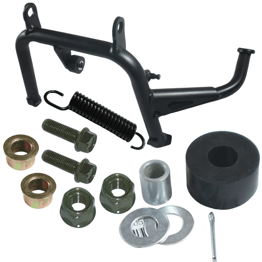 光阳摩托CK600T-10AK550大撑螺丝弹簧托架主脚架缓冲橡胶