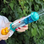 可爱卡通抽拉式 水枪儿童呲滋喷水枪宝宝打水仗吸水网红玩具男女孩