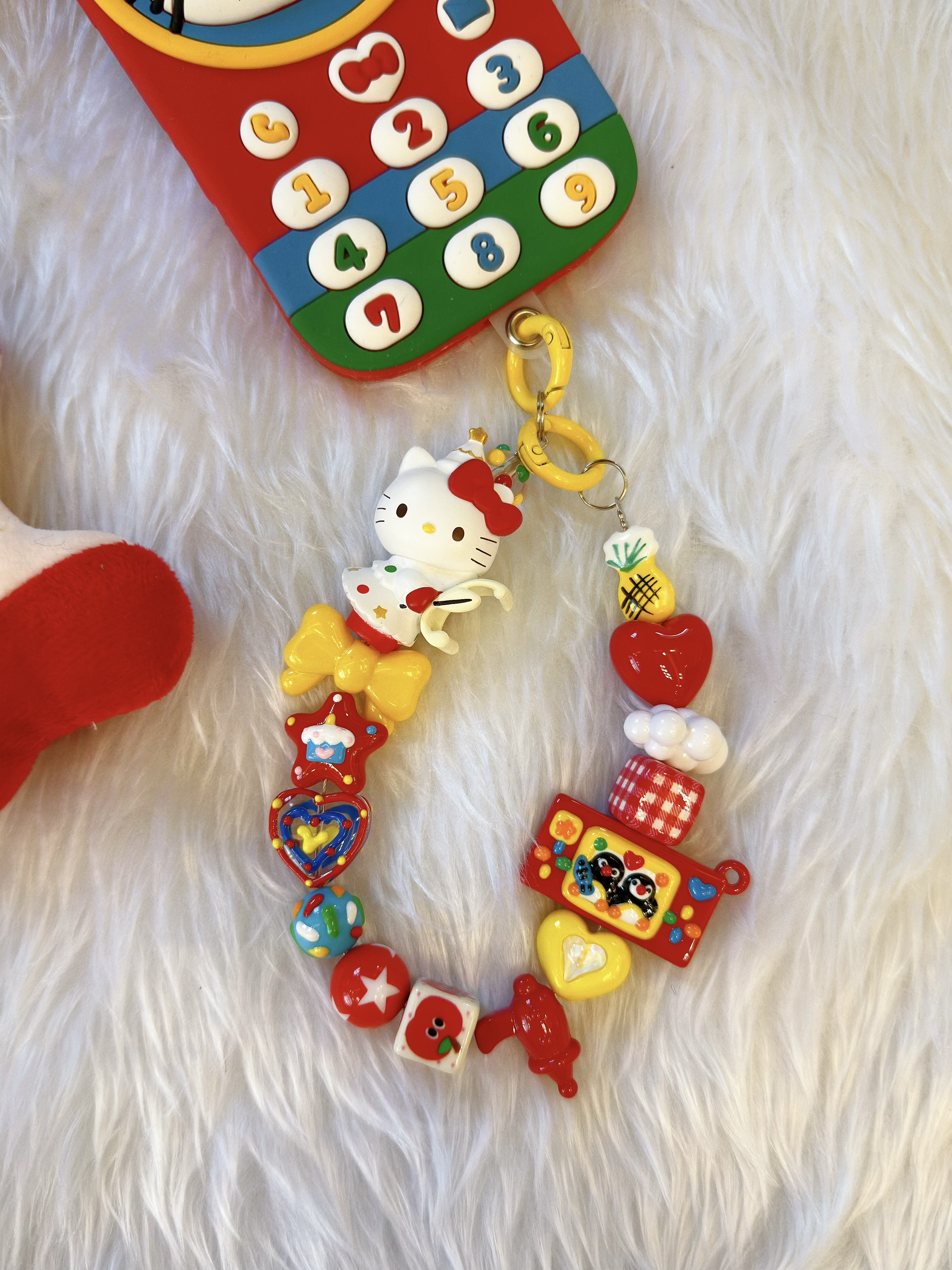 原创圣诞凯蒂猫hello可爱卡通手机壳链条包包挂件苹果iPhonekitty,3C数码配件,手机挂件/手机链,淘宝优惠券,粉丝福利购,淘宝优惠卷