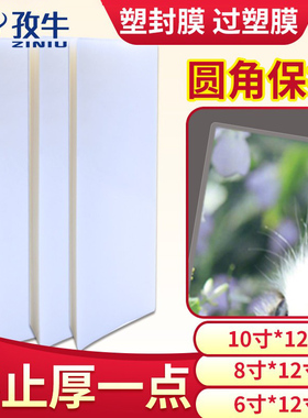 毕业照塑封膜8*12寸集体照6*12过塑膜8X10X16X18团体照合影过胶膜