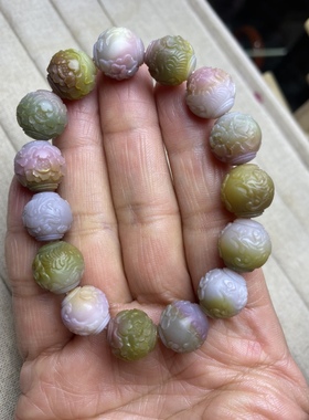 玛瑙四川九口盐源玛瑙手链项链手串男女款