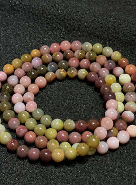 天然盐源玛瑙手链手串果冻糖果色四串手链项链男女款礼物一物一图