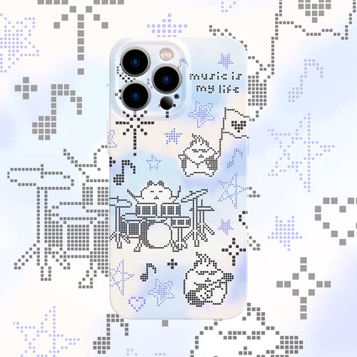 音乐是我の人生~仓鼠乐队手机壳