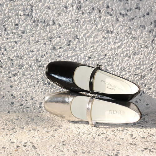 BIUCILI平底优雅舒适玛丽珍单鞋