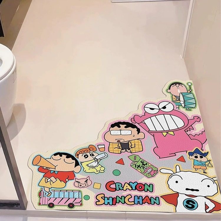 卡通小新卫生间吸水浴室垫淋浴间门口地垫防滑耐脏速干硅藻泥软垫,女士内衣/男士内衣/家居服,晨袍,淘宝优惠券,粉丝福利购,淘宝优惠卷