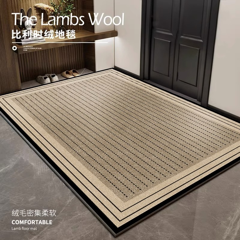 入户门地垫耐脏免洗进门简约高级门垫家用防滑耐磨地毯脚垫可裁剪