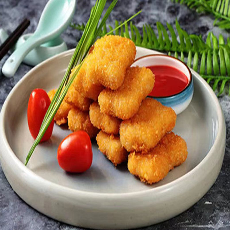 麦克素鸡块280克10块佛家大豆斋菜纯素零食台湾松珍餐厅包装点心