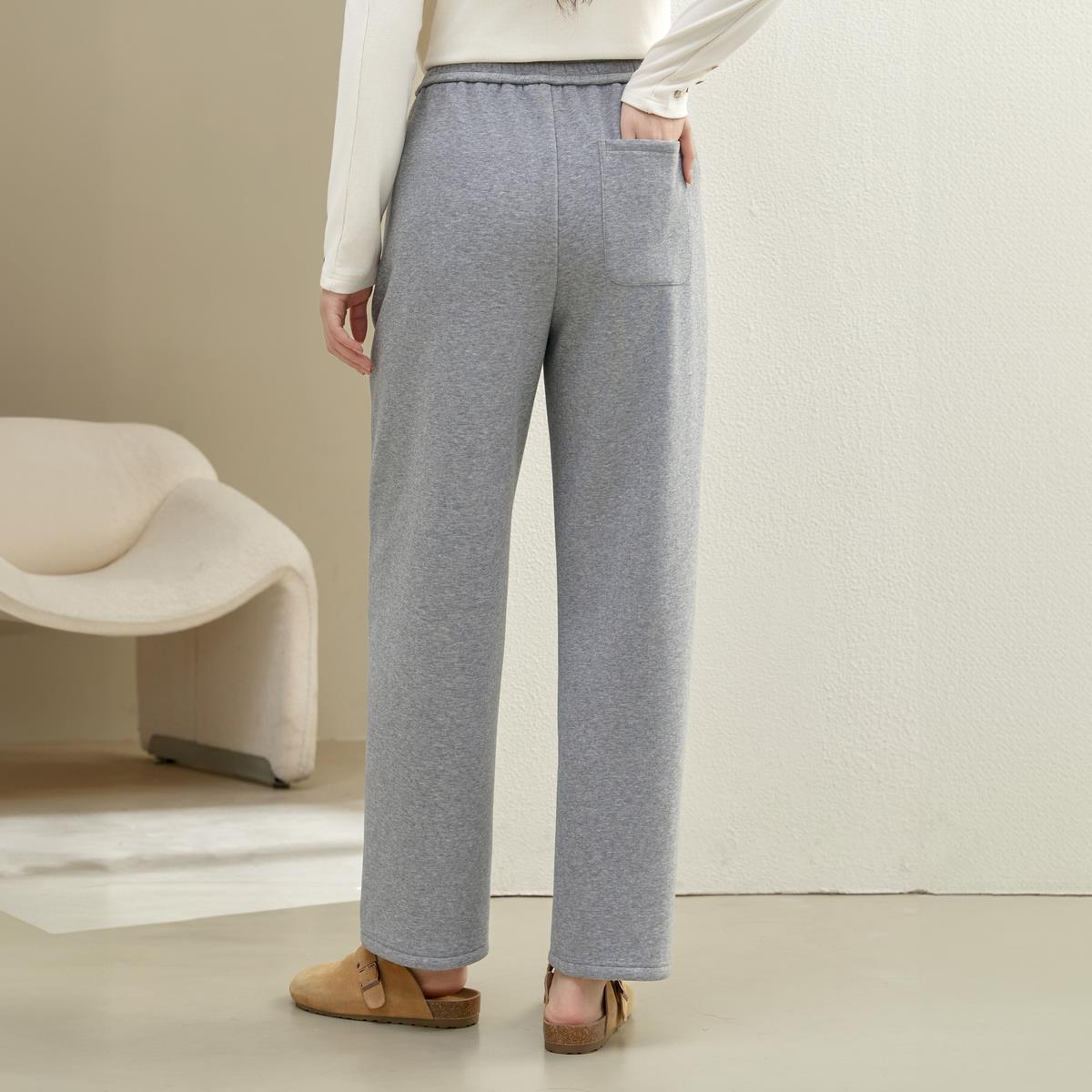 舒适松紧腰部双侧实用口袋内