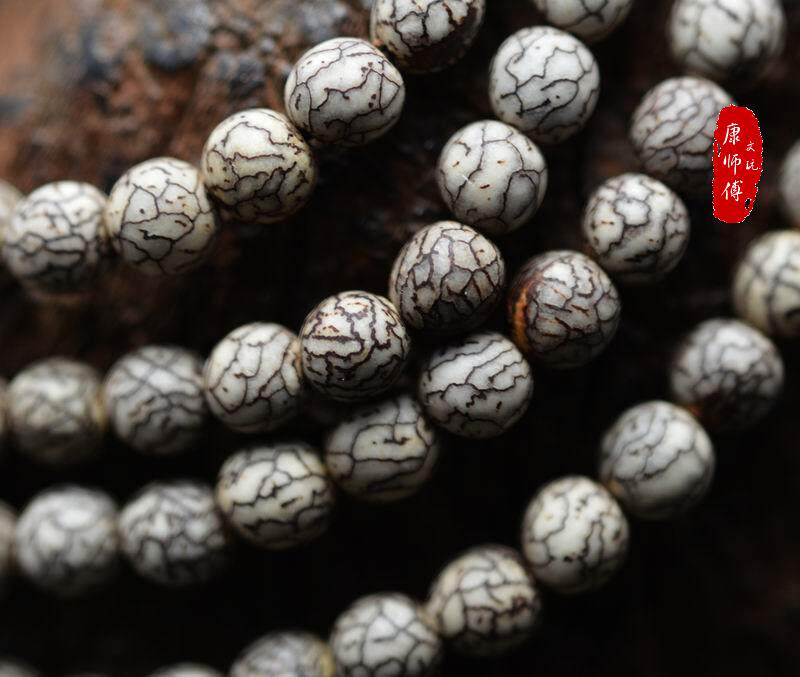 菩提子小金线菩提子108佛珠老籽佛珠108手工打磨紫金钵盂小叶紫檀