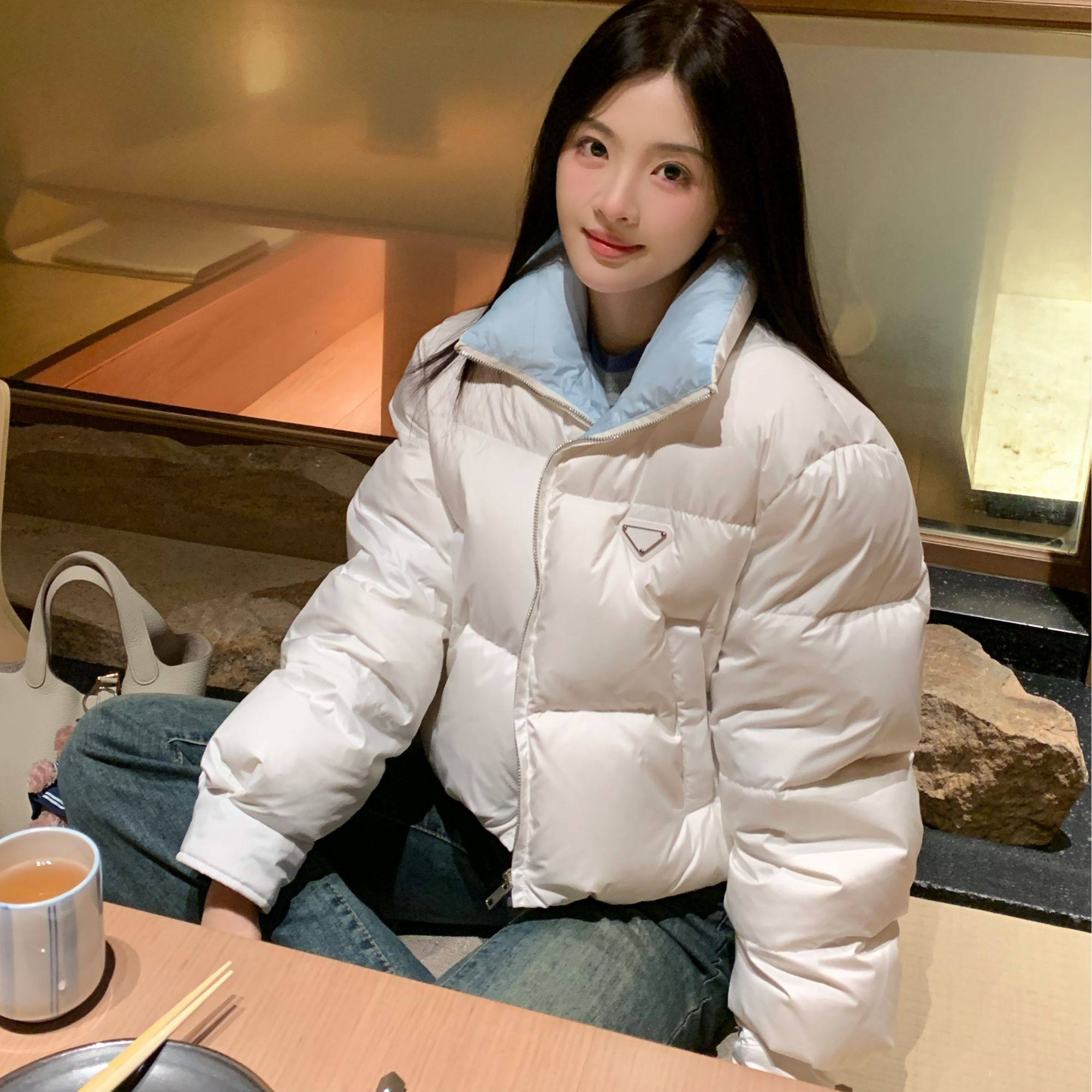 90%新国标白鸭绒厚款保暖女装女小个子休闲羽绒服短外套,女装/女士精品,羽绒服,淘宝优惠券,粉丝福利购,淘宝优惠卷