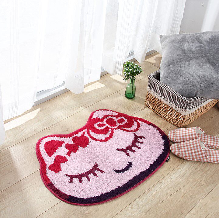 DADA大达金丹兰 可爱汽车儿童卡通地垫 卫浴防滑垫卫生间吸水脚垫