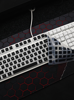 适用哔哩哔哩Akko 3108v2键盘保护贴膜108键机械键盘防尘罩3108SP防水套9009改87键3087海洋之星锦鲤樱花垫