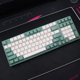 适用于AKKO 3098键盘保护膜三模98配列机械键盘防尘罩按键防水套