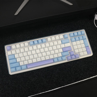 适用雷神K98迈从K99键盘保护膜机械键盘防尘罩MDA键帽高度防水套