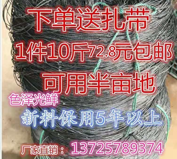百香果搭架专用网 瓜果植物爬藤网 黄瓜大棚种植网10斤62.8元包邮