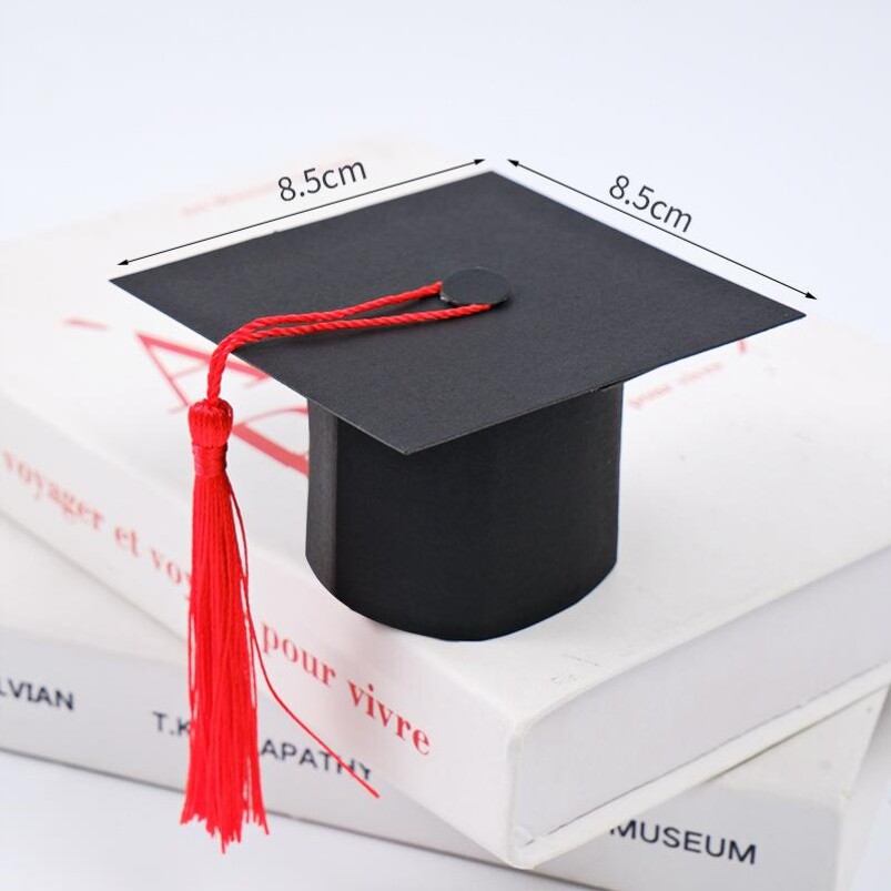 毕业季学生博士帽蛋糕装饰摆件学摆件