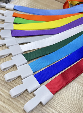 卡套挂绳证件卡展会证绳工作证胸牌挂绳学生证厂牌加厚套绳可定制