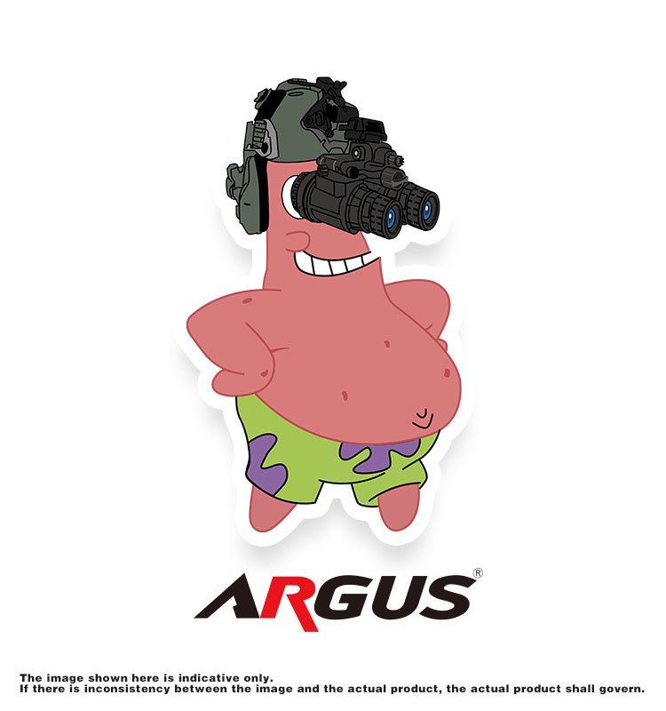 派大星双目贴纸 BNVD1431 PVS31 PVS14 GPNVG18 微光夜视仪 L4G