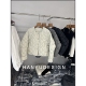 90白鹅绒服羽绒服外套 菱格蝙蝠袖 韩钰DESIGN 时尚