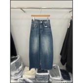 设计感休闲垂感显瘦阔腿牛仔裤 韩钰DESIGN 女