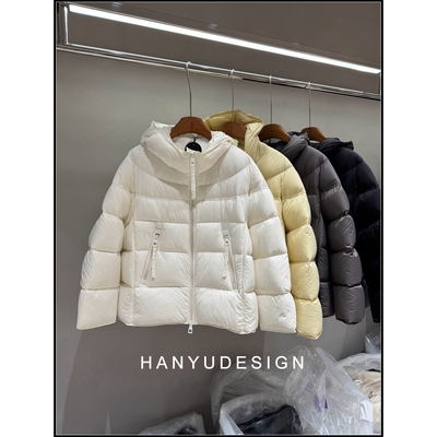 韩钰DESIGN蓬松云朵感羽绒服