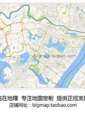 武汉市汉阳区地图 路线定制2025城市街道区域划分贴图