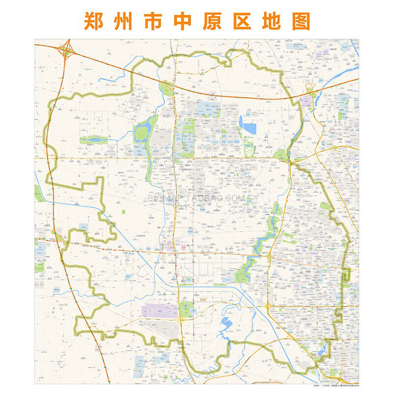郑州市中原区地图,中原区范围(第4页)_大山谷图库