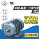 YX3 三相异步电动机YE3 90S 铜芯国标交流电机 0.75KW 380V立式