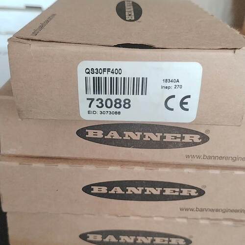 议价QS30FF400 邦纳BANNER光电开关传感器 工业工控配件维修