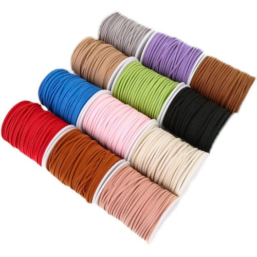 ins韩式绒皮绳生日蛋糕装饰扎带珍珠丝带鱼尾纱鲜花甜品包装彩带